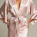 Kimono för damer - Midnattsros