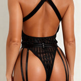 Body med strumpeband - DOLCE